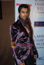 Ashmit Patel at Lakme Fashion Week 2010 Day 3 in Grand Hyatt, Mumbai on 7th March 2010 (128).JPG